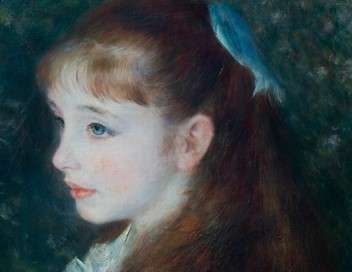 Renoir et La Petite Fille au ruban bleu