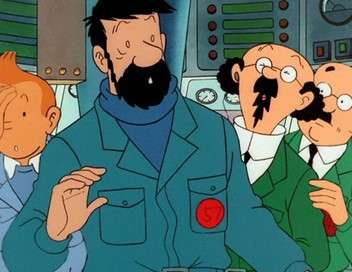 Les aventures de Tintin On a marché sur la Lune