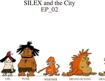 Silex and the City Les hominids font du ski