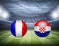 Rétro Coupe du monde 2018 France - Croatie